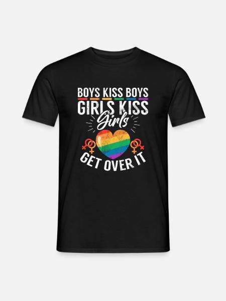 Lesbian Gifts - Männer T-Shirt - Schwarz