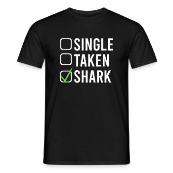Single Gift - Men's T-Shirt - black - Front - AI Model Male 178 light (178cm)