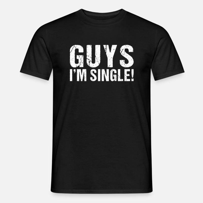 Single Gift - Männer T-Shirt - Schwarz