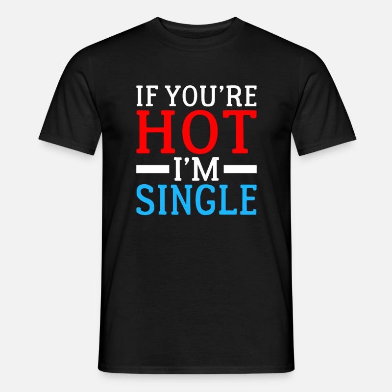 Single Gift - Männer T-Shirt - Schwarz