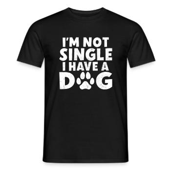 Single Gift - Men's T-Shirt - black - Front - AI Model Male 178 light (178cm)