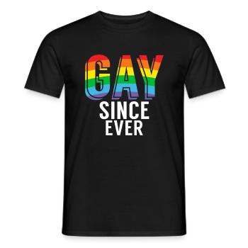 Cadeaux gays - T-shirt homme - noir - Devant - AI Model Male 178 light (178cm)