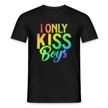 Cadeaux gays - T-shirt homme - noir - Devant - AI Model Male 178 light (178cm)