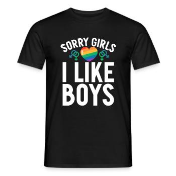 Cadeaux gays - T-shirt homme - noir - Devant - AI Model Male 178 light (178cm)