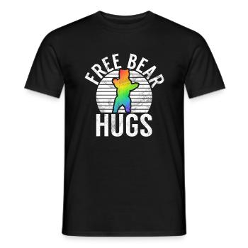 Gay Gifts - Männer T-Shirt - Schwarz - Vorne - AI Model Male 178 light (178cm)
