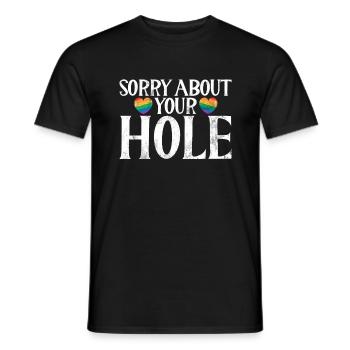 Cadeaux gays - T-shirt homme - noir - Devant - AI Model Male 178 light (178cm)