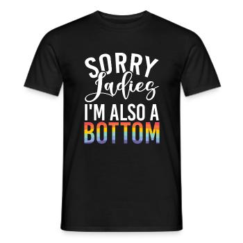 Gay Gifts - Männer T-Shirt - Schwarz - Vorne - AI Model Male 178 light (178cm)