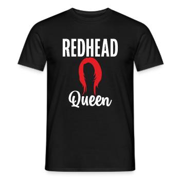 Redhead Gifts - Männer T-Shirt - Schwarz - Vorne - AI Model Male 178 light (178cm)