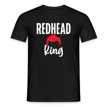 Redhead Gifts - Männer T-Shirt - Schwarz - Vorne - AI Model Male 178 light (178cm)