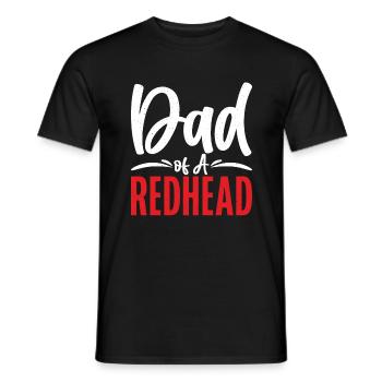 Redhead Gifts - Männer T-Shirt - Schwarz - Vorne - AI Model Male 178 light (178cm)