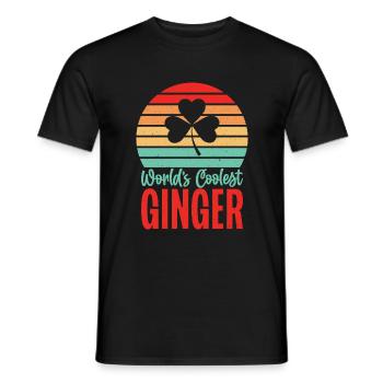 Redhead Gifts - Männer T-Shirt - Schwarz - Vorne - AI Model Male 178 light (178cm)