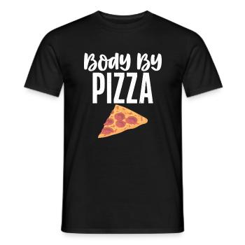 Funny Fat Gifts - Men's T-Shirt - black - Front - AI Model Male 178 light (178cm)