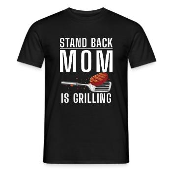 Grill Barbecue Grilling - Männer T-Shirt - Schwarz - Vorne - AI Model Male 178 light (178cm)