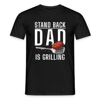 Grillades Barbecue Grillades - T-shirt homme - noir - Devant - AI Model Male 178 light (178cm)