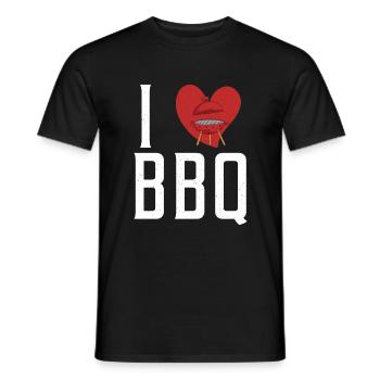 Grillades Barbecue Grillades - T-shirt homme - noir - Devant - AI Model Male 178 light (178cm)
