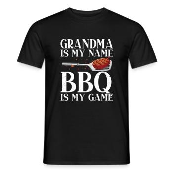 Grillades Barbecue Grillades - T-shirt homme - noir - Devant - AI Model Male 178 light (178cm)