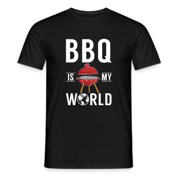 Grill Barbecue Grilling - Männer T-Shirt - Schwarz - Vorne - AI Model Male 178 light (178cm)