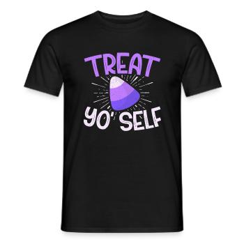Candy Gift - Men's T-Shirt - black - Front - AI Model Male 178 light (178cm)