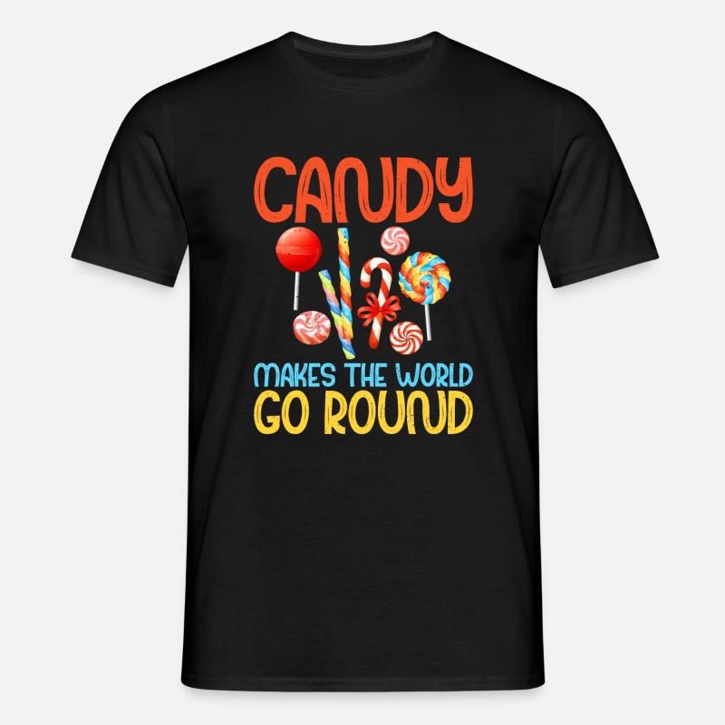 Candy Gift - Männer T-Shirt - Schwarz
