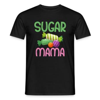 Candy Gift - Men's T-Shirt - black - Front - AI Model Male 178 light (178cm)