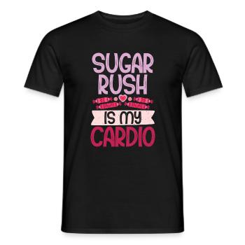 Candy Gift - Men's T-Shirt - black - Front - AI Model Male 178 light (178cm)