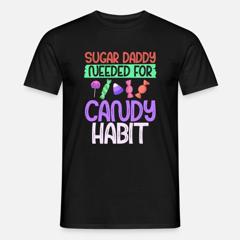 Candy Gift - Männer T-Shirt - Schwarz