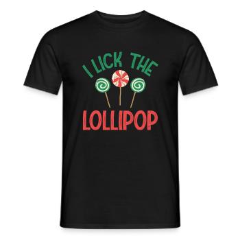 Candy Gift - Men's T-Shirt - black - Front - AI Model Male 178 light (178cm)