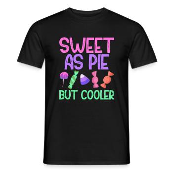 Candy Gift - Men's T-Shirt - black - Front - AI Model Male 178 light (178cm)
