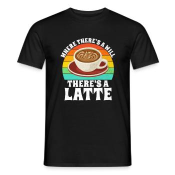 Coffee Gifts - Männer T-Shirt - Schwarz - Vorne - AI Model Male 178 light (178cm)