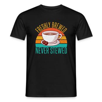 Coffee Gifts - Männer T-Shirt - Schwarz - Vorne - AI Model Male 178 light (178cm)
