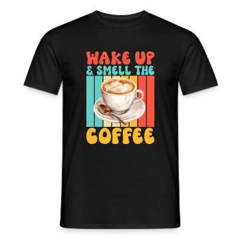 Coffee Gifts - Männer T-Shirt - Schwarz - Vorne - AI Model Male 178 light (178cm)
