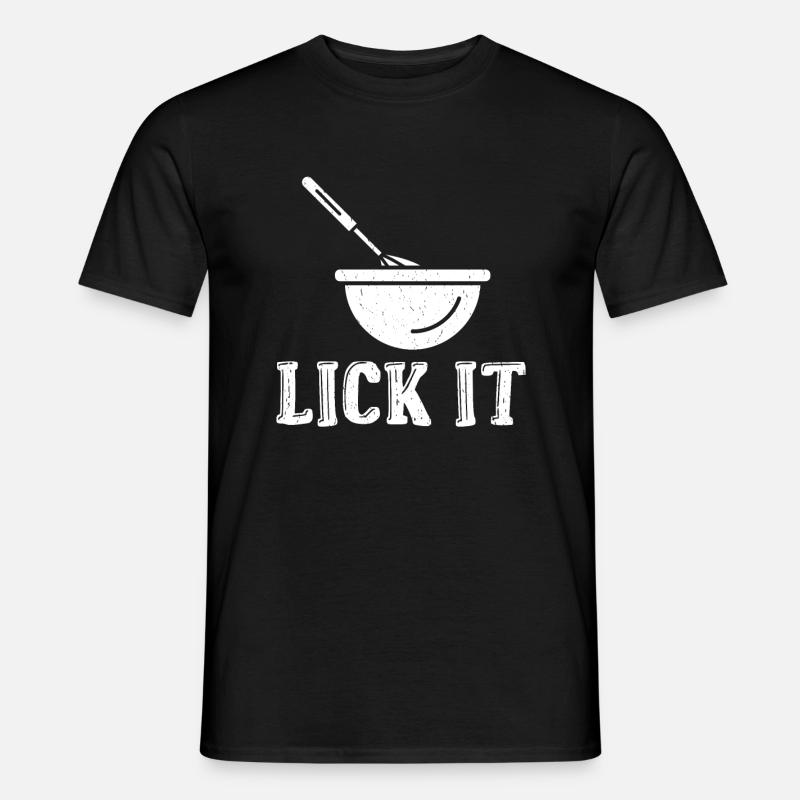 Cake Lover Cake Gift - T-shirt homme - noir