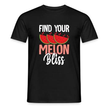 Melon Poison - T-shirt homme - noir - Devant - AI Model Male 178 light (178cm)