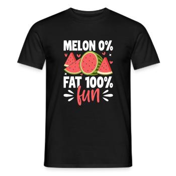 Melon Poison - T-shirt homme - noir - Devant - AI Model Male 178 light (178cm)