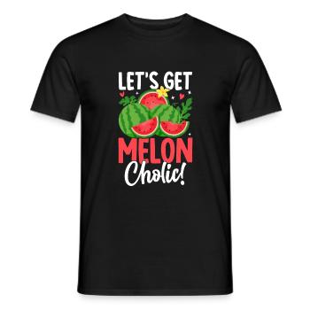 Melon Poison - Men's T-Shirt - black - Front - AI Model Male 178 light (178cm)