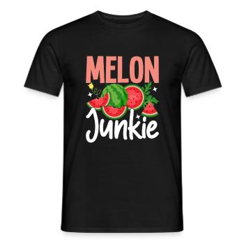 Melon Poison - T-shirt homme - noir - Devant - AI Model Male 178 light (178cm)
