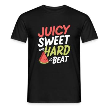 Melon Poison - T-shirt homme - noir - Devant - AI Model Male 178 light (178cm)