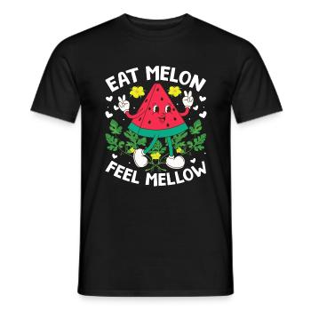 Melon Poison - T-shirt homme - noir - Devant - AI Model Male 178 light (178cm)