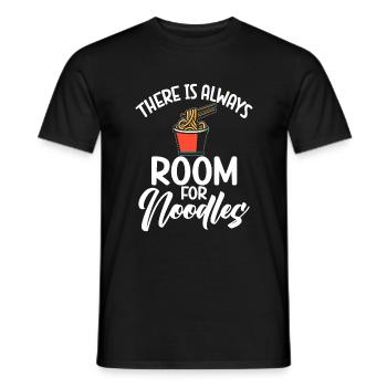 Noodle Lover Gifts - Männer T-Shirt - Schwarz - Vorne - AI Model Male 178 light (178cm)