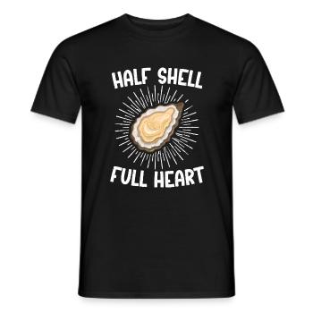 Oyster Gifts - Männer T-Shirt - Schwarz - Vorne - AI Model Male 178 light (178cm)