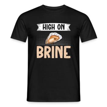 Oyster Gifts - Männer T-Shirt - Schwarz - Vorne - AI Model Male 178 light (178cm)