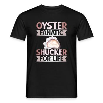 Oyster Gifts - Männer T-Shirt - Schwarz - Vorne - AI Model Male 178 light (178cm)