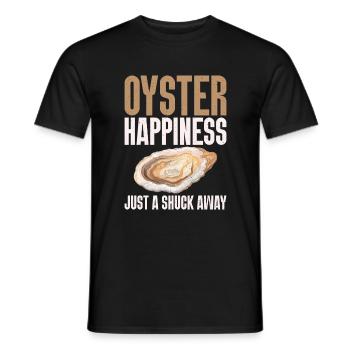 Oyster Gifts - Männer T-Shirt - Schwarz - Vorne - AI Model Male 178 light (178cm)