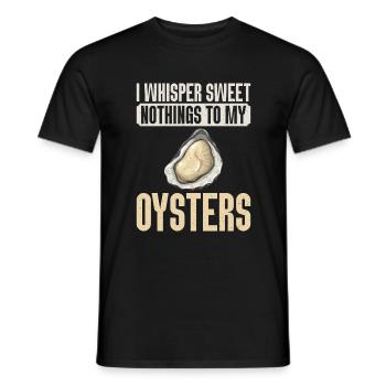 Oyster Gifts - Männer T-Shirt - Schwarz - Vorne - AI Model Male 178 light (178cm)