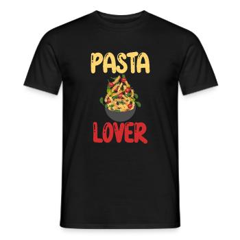 Pasta Lover Gifts - Men's T-Shirt - black - Front - AI Model Male 178 light (178cm)
