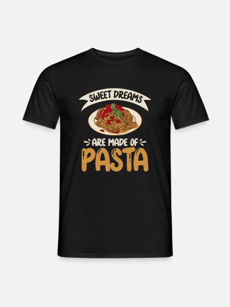 Pasta Lover Gifts - Men's T-Shirt - black