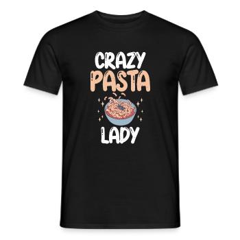 Pasta Lover Gifts - Men's T-Shirt - black - Front - AI Model Male 178 light (178cm)