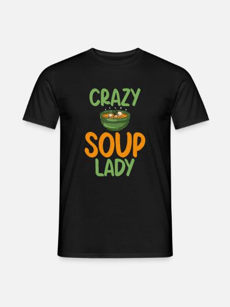 Soup Lovers Gifts - Men's T-Shirt - black