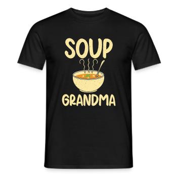 Soup Lovers Gifts - Männer T-Shirt - Schwarz - Vorne - AI Model Male 178 light (178cm)