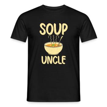 Soup Lovers Gifts - Men's T-Shirt - black - Front - AI Model Male 178 light (178cm)